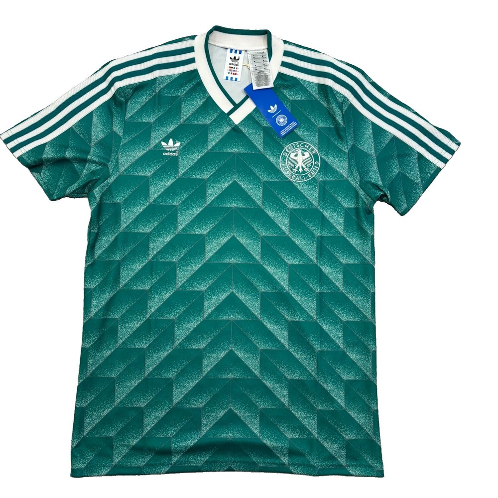 Adidas Official Germany Team 1990 KD3999 Retro Reissue Jersey Men's Size: M